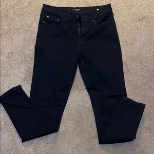 Banana Republic black high rise jeans.